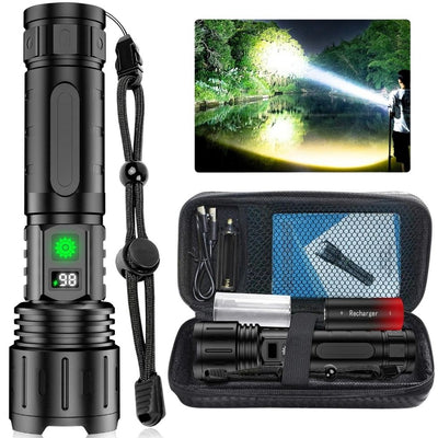 Ultra Powerful Tactical Flashlight 100,000 Lumens