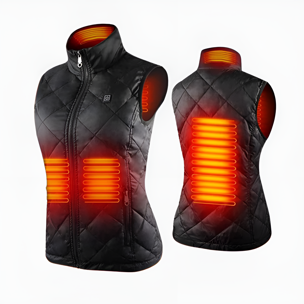 Lomaroshop | Heated vest for women with dual control and 9 heating zones – comfort and warmth for every season