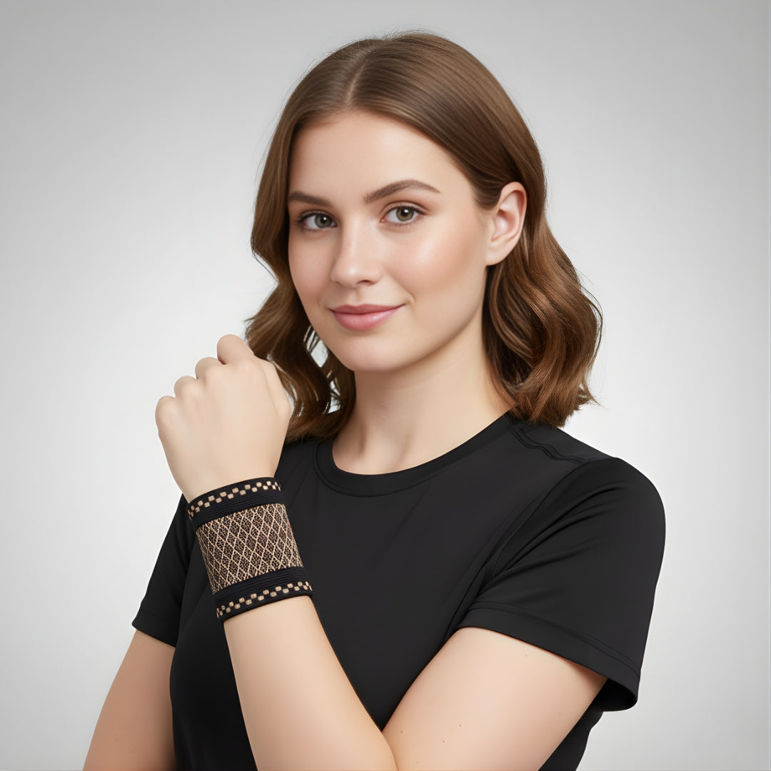 Copper‑Infused Compression for Wrist Pain Relief – Breathable Low‑Profile Sleeve for Everyday & Sports Lomaroshop