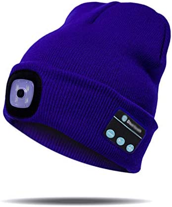 Lomaroshop | Bluetooth Beanie Hat Light Wireless Headphones