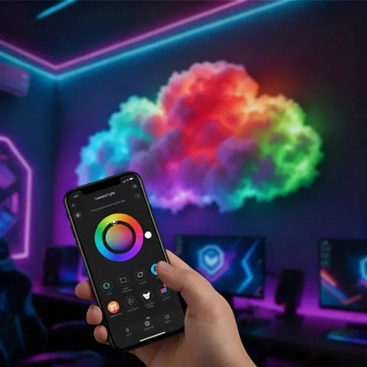 Lomaroshop | LED Cloud Magic Light — Immerse yourself in magical tranquility and enchanting moments of wellbeing
