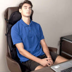 Lomaroshop | 8-Mode Heated Massage Chair Pad for Back, Neck & Full-Body Relaxation – Perfect for Car & Home