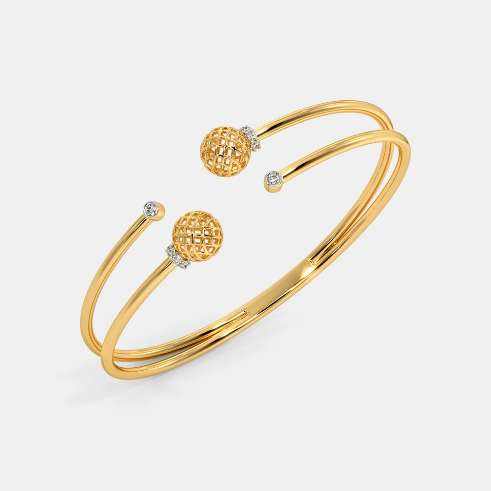 Elegant Harini Twister Bangle