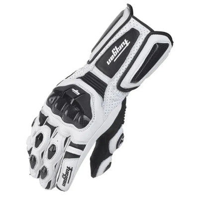Lomaroshop | Motorcycle Gloves RidePro Carbon | Wind & Waterproof | Touchscreen Compatible | Genuine Leather Protectors | For Summer & Winter