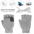 Lomaroshop | USB rechargeable warm wave heated gloves