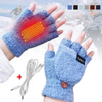 Lomaroshop | USB rechargeable warm wave heated gloves