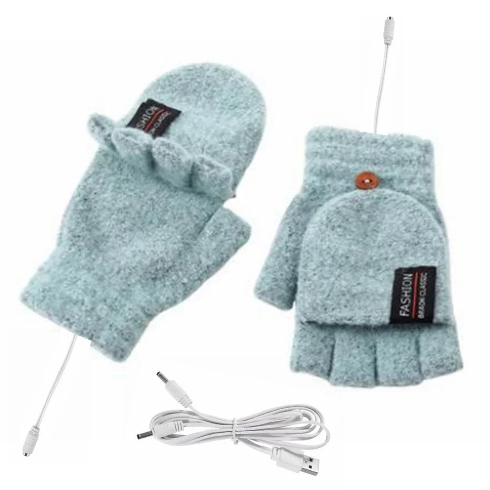 Lomaroshop | USB rechargeable warm wave heated gloves