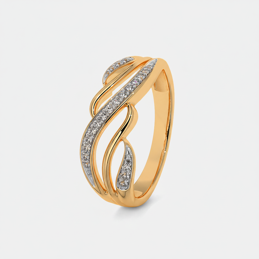 Elegant Alma Diamond Accent Ring