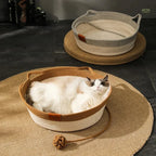 Handwoven Cotton Rope Cat Bed – DreamNest Lomaroshop
