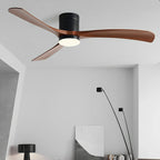 Ceiling Fan | Integrated LED Light | Flat Radial Blades