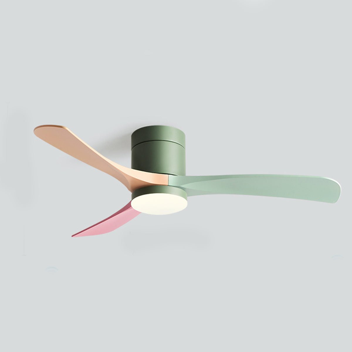 Ceiling Fan | Integrated LED Light | Flat Radial Blades