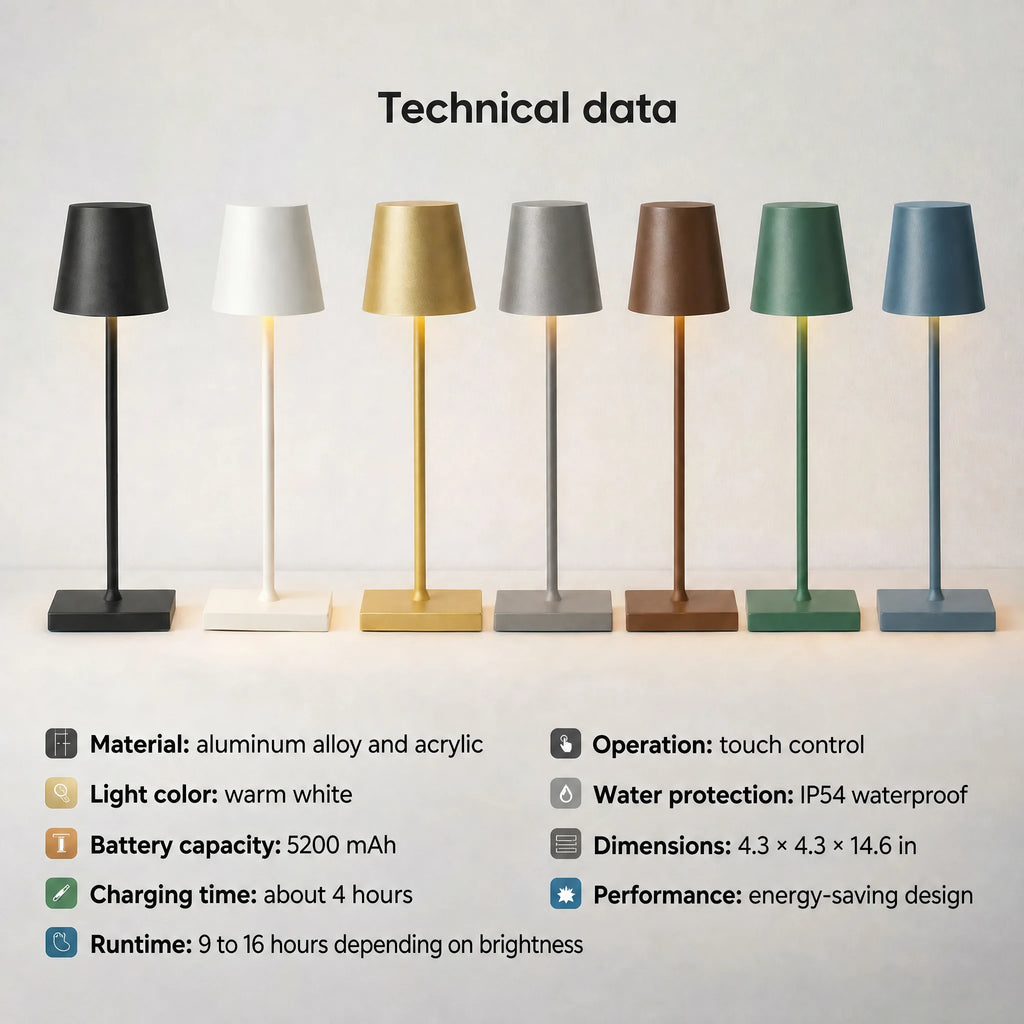 Cordless table lamp | TischLicht