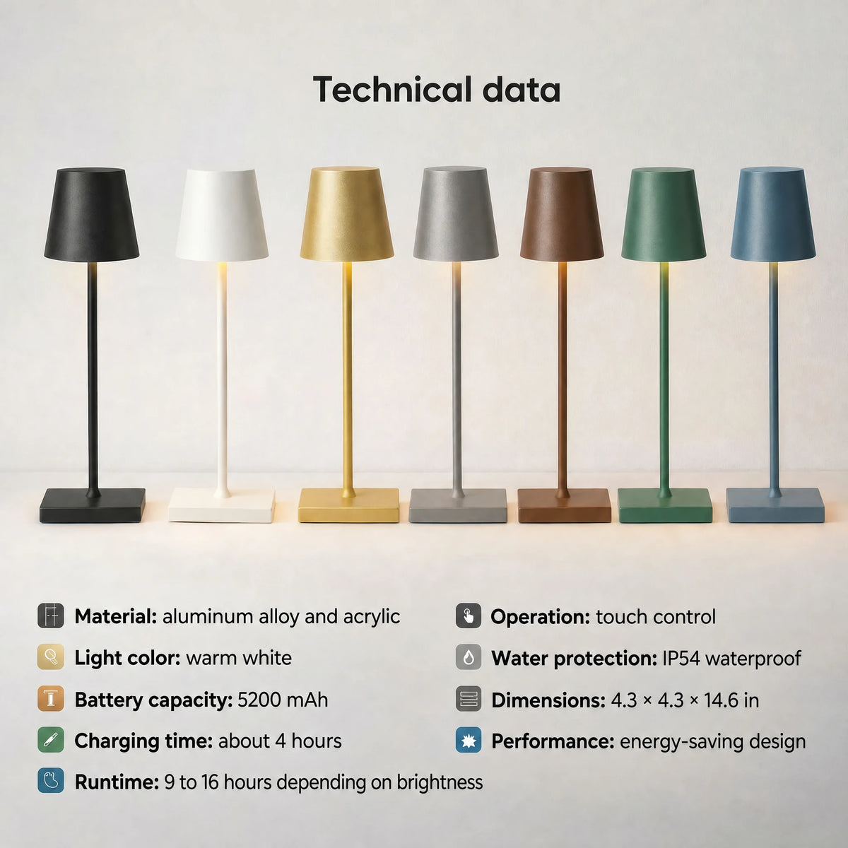 Cordless table lamp | TischLicht