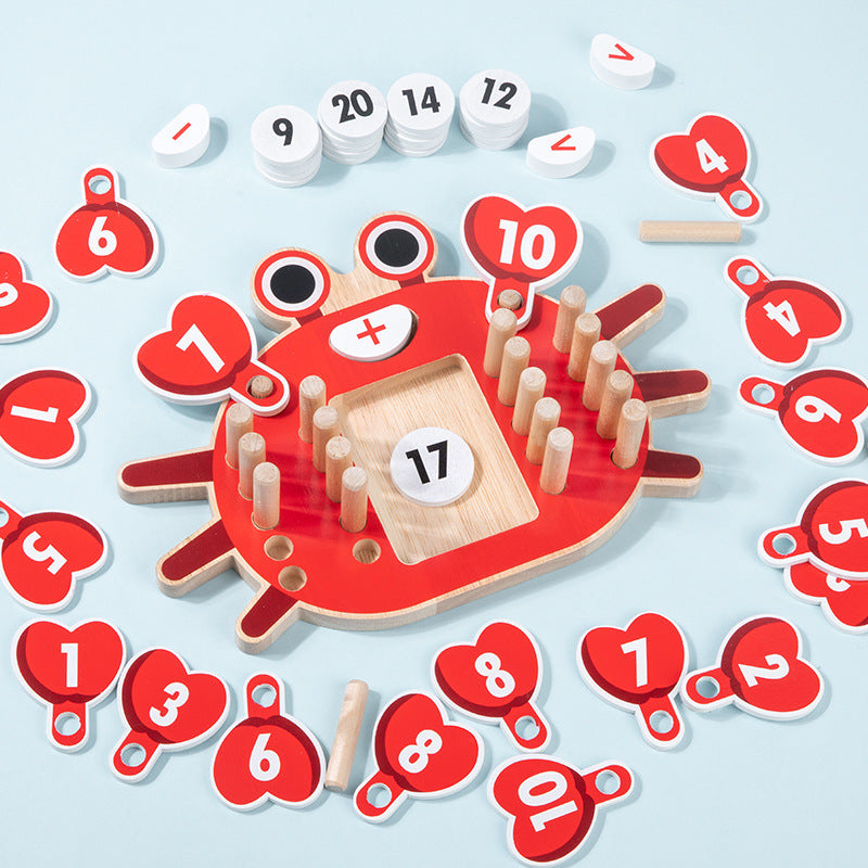 Counting Toys for Kids – Wooden Math & Fine Motor Practice