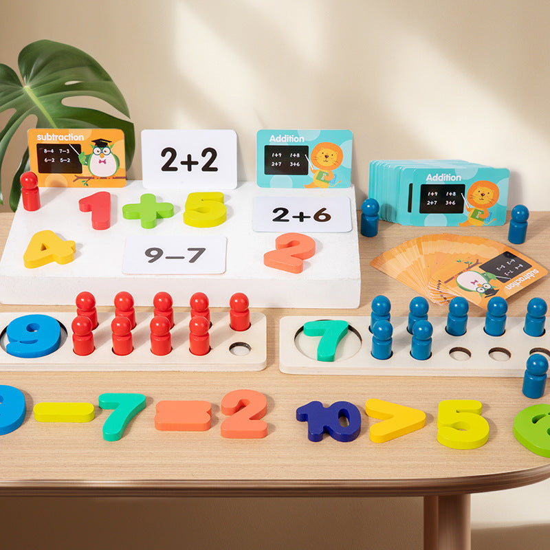 Counting Toys for Kids – Wooden Math & Fine Motor Practice