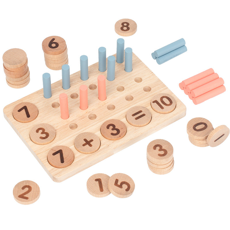 Counting Toys for Kids – Wooden Math & Fine Motor Practice