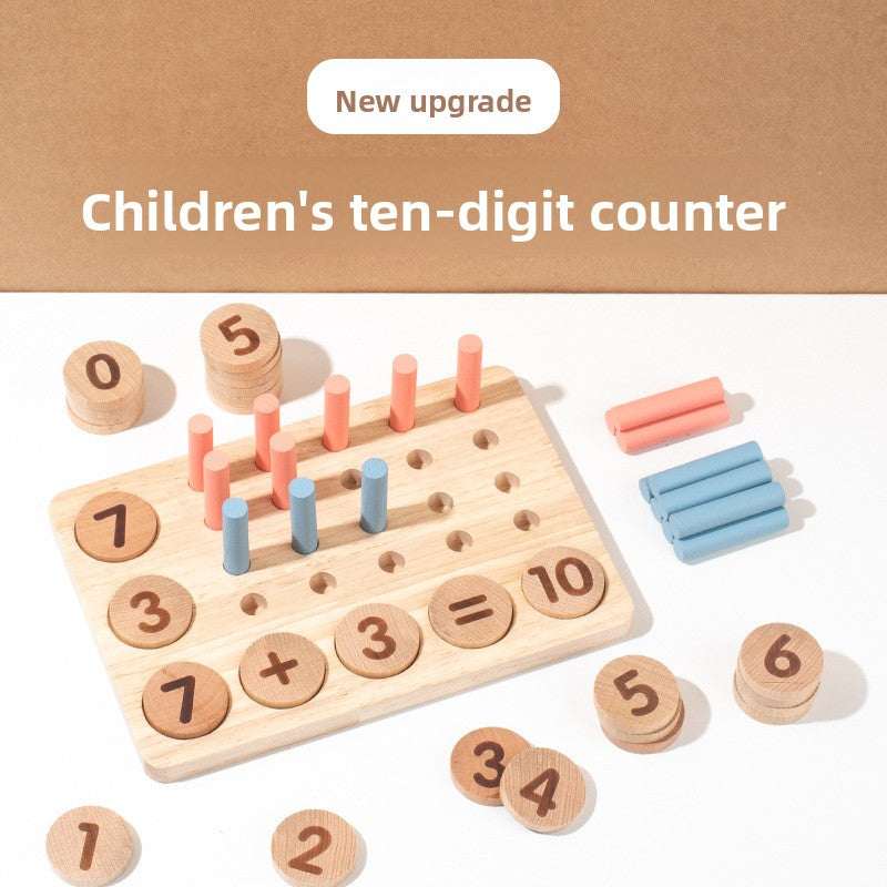 Counting Toys for Kids – Wooden Math & Fine Motor Practice