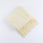 Cozy Knitted Throw Blanket