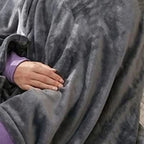 Cozy Wearable Heated Blanket Portable Throw With USB Power
