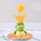 Crocodile Fountain Bath Toy with Pictured Spray Toppers