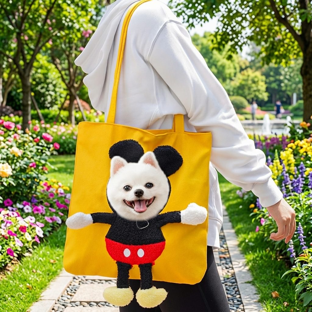 Lomaroshop Head-Out Cat Carrier Tote for Walks & Vet Visits - Lightweight Canvas Pet Bag for Cats & Small Dogs image 12