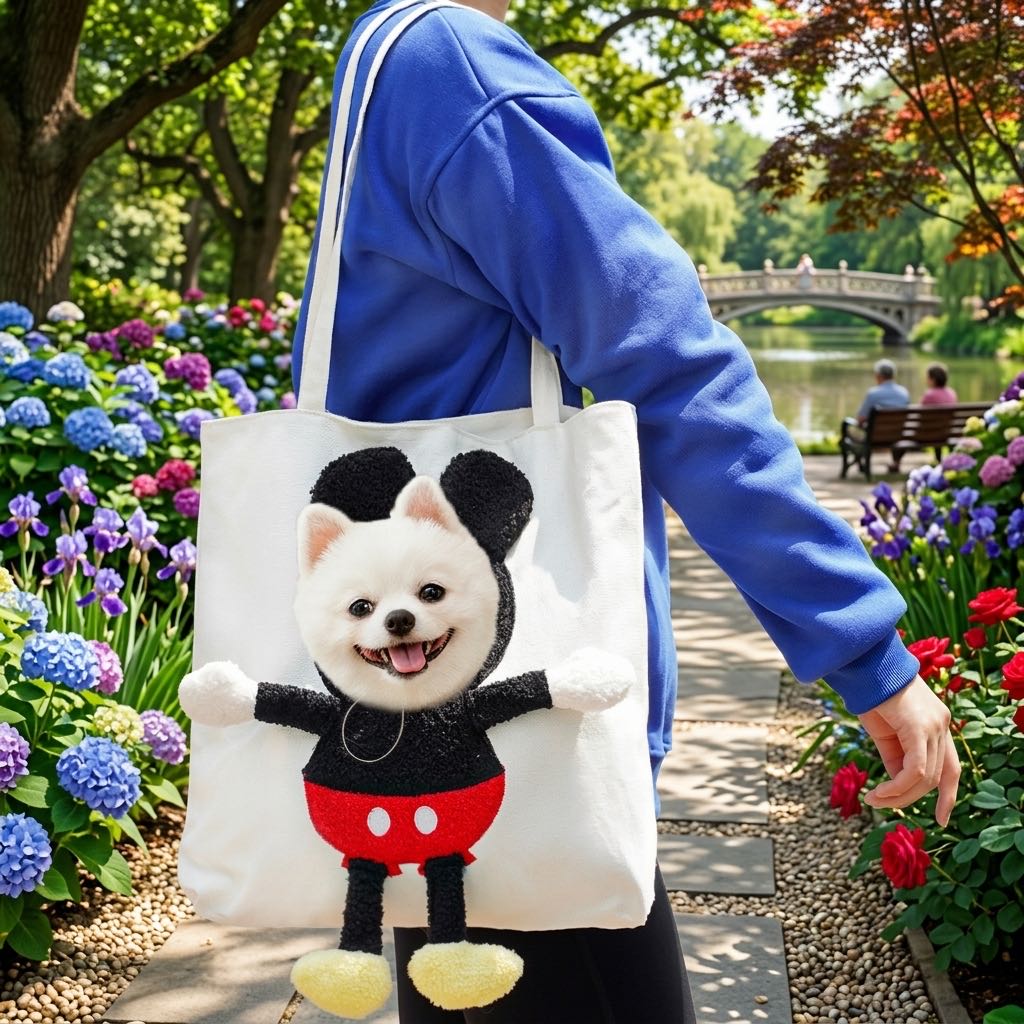 Lomaroshop Head-Out Cat Carrier Tote for Walks & Vet Visits - Lightweight Canvas Pet Bag for Cats & Small Dogs image 14