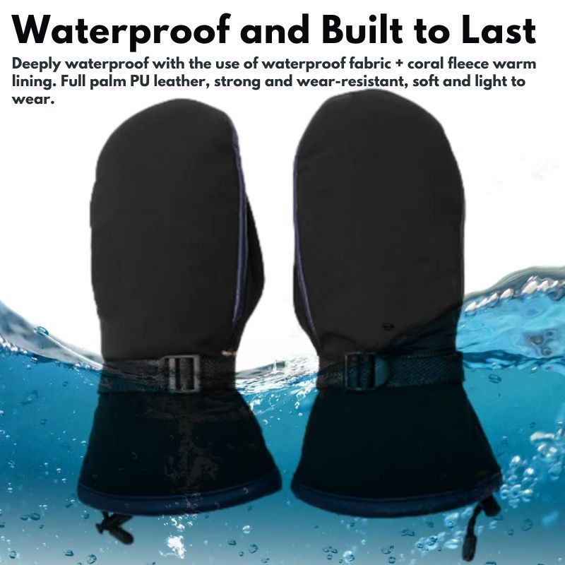 Lomaroshop | Electric Heating Gloves | Dual-Sided, 10,000 mAh USB Rechargeable | Waterproof Skiing & Motorcycle