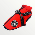 Dog Jacket | Wind & Water-Repellent | Integrated Harness | DoggyKonig