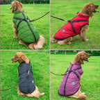 Dog Jacket | Wind & Water-Repellent | Integrated Harness | DoggyKonig