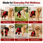 Lomaroshop Wearable Dog Red Light Therapy Wrap for At-Home Hip & Leg Care - Hands-Free 660nm + 850nm image 10