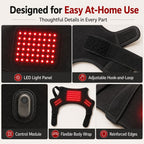 Lomaroshop Wearable Dog Red Light Therapy Wrap for At-Home Hip & Leg Care - Hands-Free 660nm + 850nm image 8
