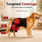 Lomaroshop Wearable Dog Red Light Therapy Wrap for At-Home Hip & Leg Care - Hands-Free 660nm + 850nm image 7
