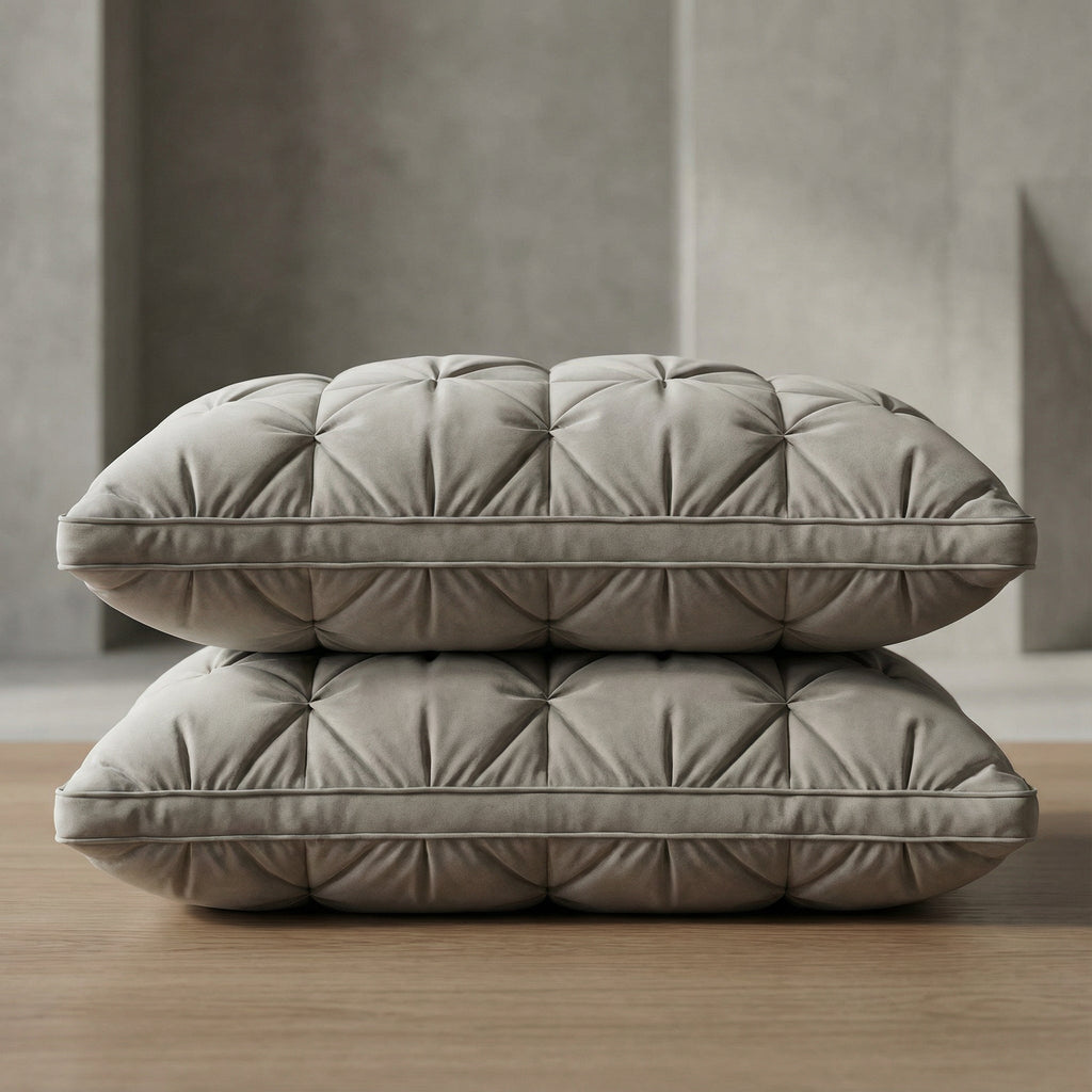 Down Pillow | Soft, hotel-like support | Breathable cotton cover | FederTraum