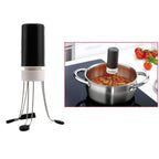 Hands-free automatic pot stirrer