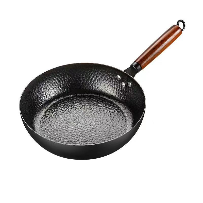 Non-stick iron frying pan