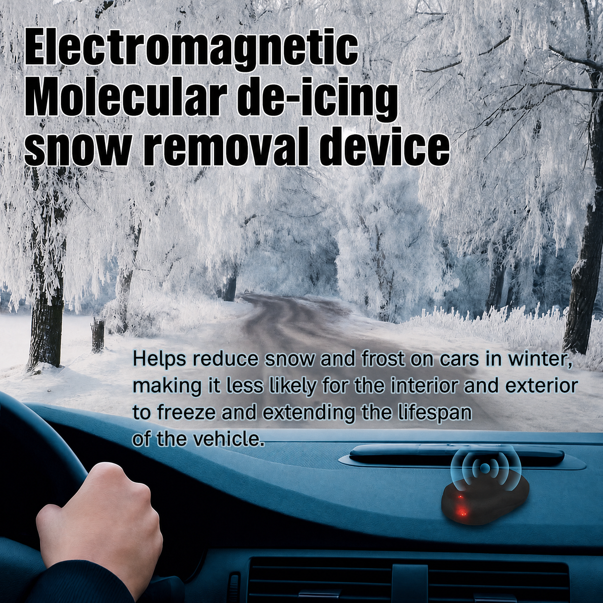 Fast Car Defroster | Windshield De-Icer | Scratch-Free & Instantly Effective | Frostex