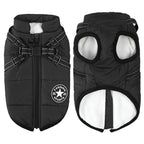 3-in-1 Winter Coat for Dogs with Harness | Padded, Waterproof and Windproof