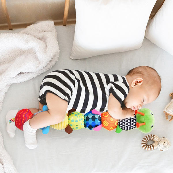 Interactive Musical Caterpillar – Educational Soft Toy for Newborns and Early Childhood