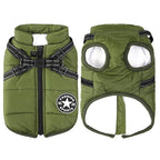 3-in-1 Winter Coat for Dogs with Harness | Padded, Waterproof and Windproof