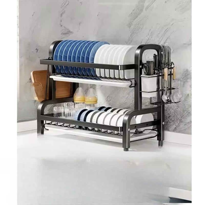 Two-Tier Dish Rack – Order and Style in Your Kitchen