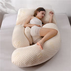 Soft Supportive U-Shaped Pregnancy Pillow