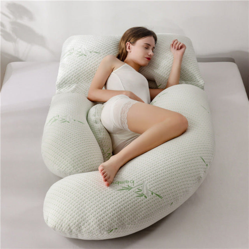 Soft Supportive U-Shaped Pregnancy Pillow
