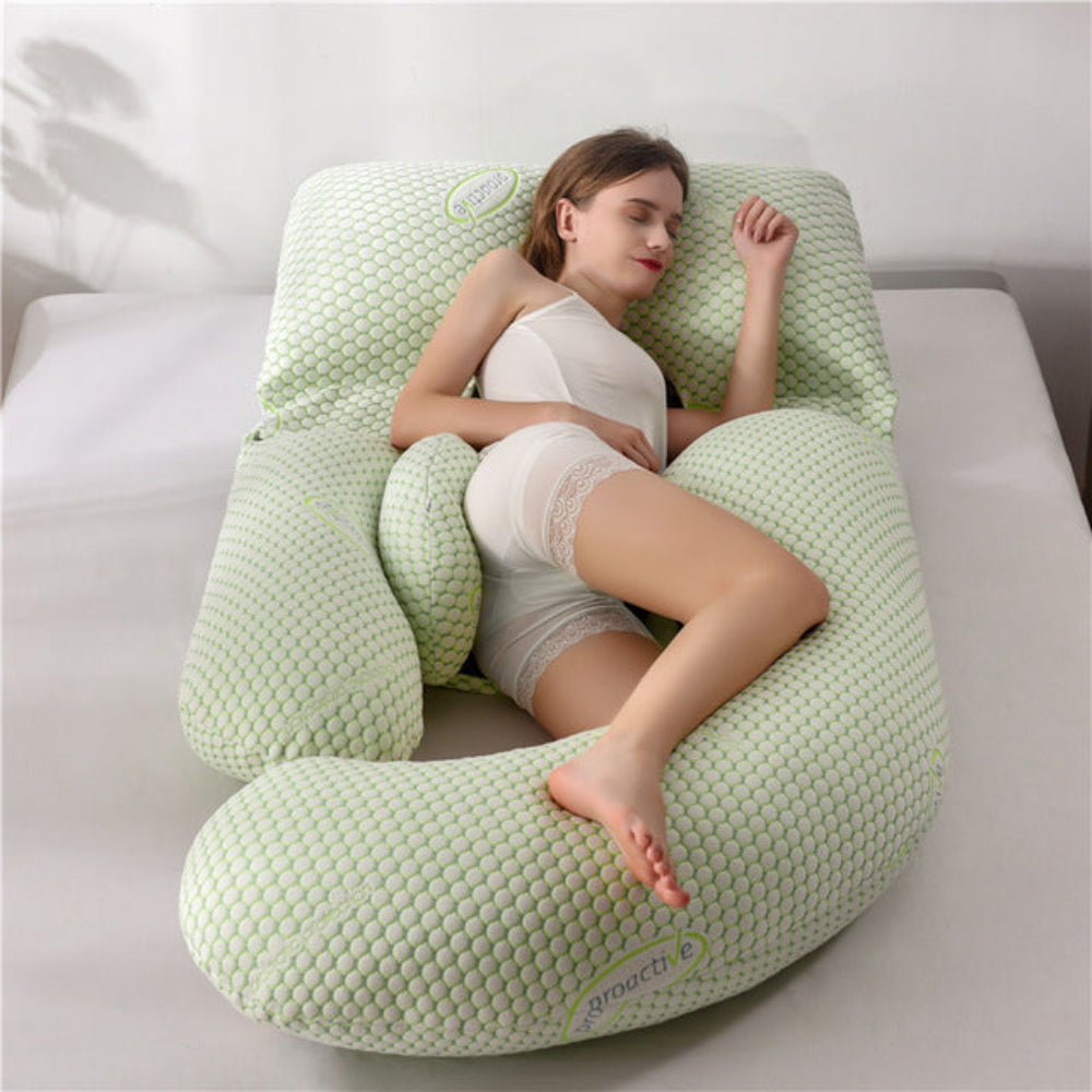 Soft Supportive U-Shaped Pregnancy Pillow