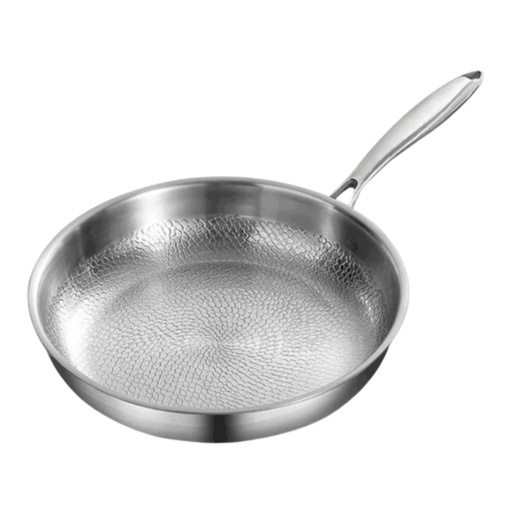 Titanium Induction Frying Pan – Hammered, Durable and Elegant