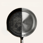 Titanium Induction Frying Pan – Hammered, Durable and Elegant