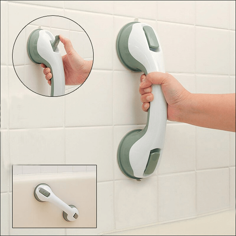 Grab handle | Suction mount with no drilling | Extra stable | SafeHold