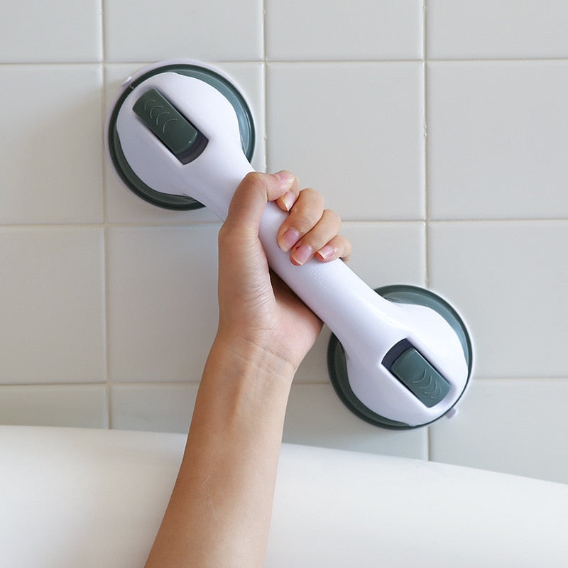 Grab handle | Suction mount with no drilling | Extra stable | SafeHold