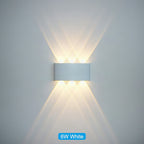 Waterproof indoor and outdoor LED wall light