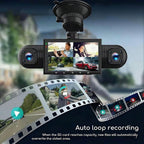 4-channel FHD car camera with 360° view