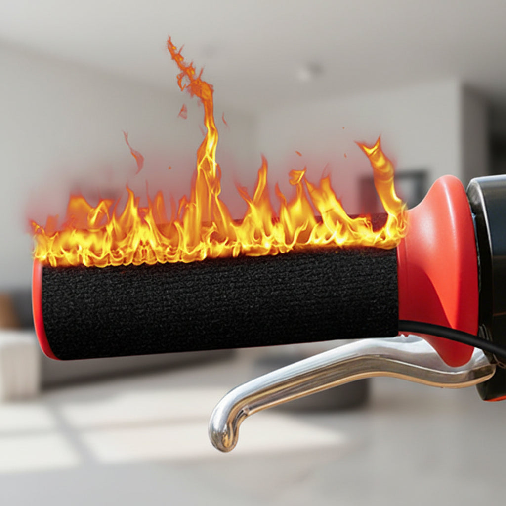 Heated Handlebar Grips — USB Powered, Temperature Control